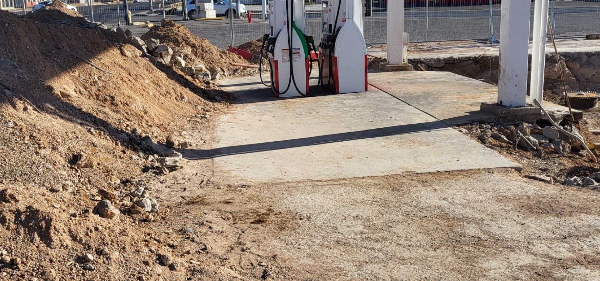 Gas station tank lining repair